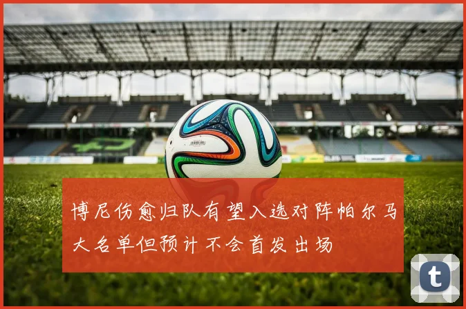 博尼伤愈归队有望入选对阵帕尔马大名单但预计不会首发出场